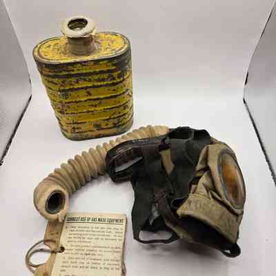 AB Gas Mask and canister