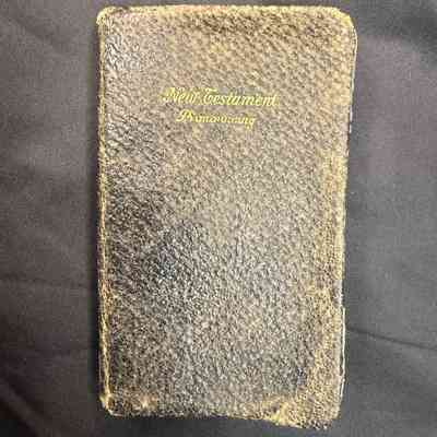 Charlie “Chas” Sonderman Pocket Bible