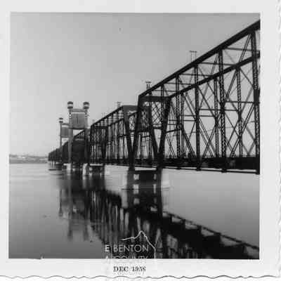 Modern Rail Bridge with lifts