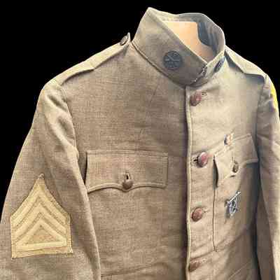 Rueben Gest WWI U.S. Army Uniform