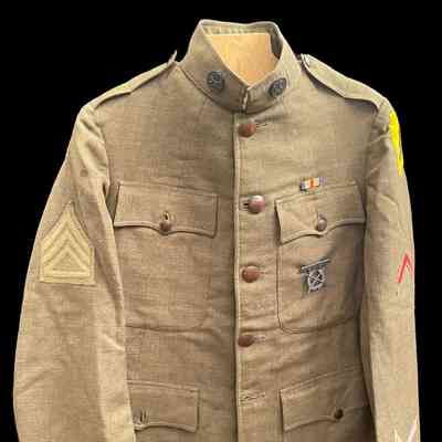 Rueben Gest WWI U.S. Army Uniform