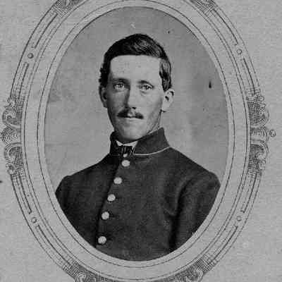 J W Vickers, early military photo
