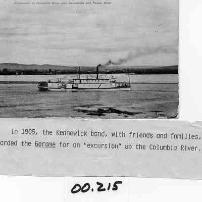 Steamboat Gerome on the Columbia River.