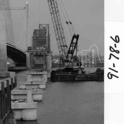 Demolition of Green Bridge