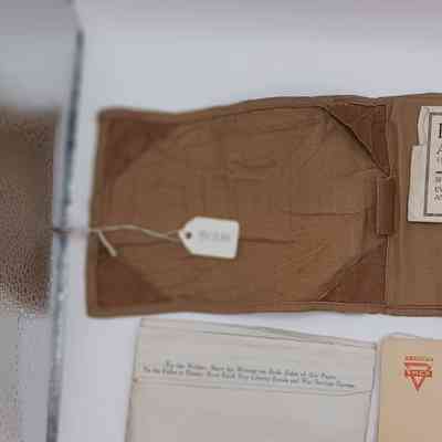 Canvas Pouch for paper and envelopes