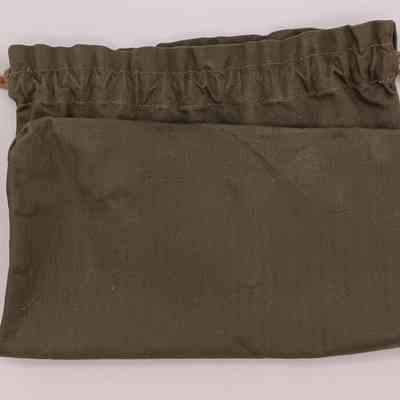 Green canvas bag-American Red Cross