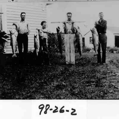 Crooks Family: John, Jim, Ed and Uncle Alex