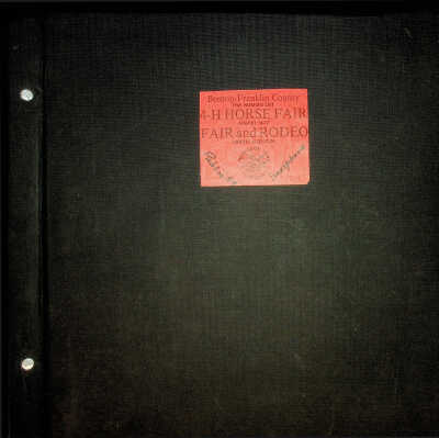 1969 Benton Franklin Fair and Rodeo scrapbook