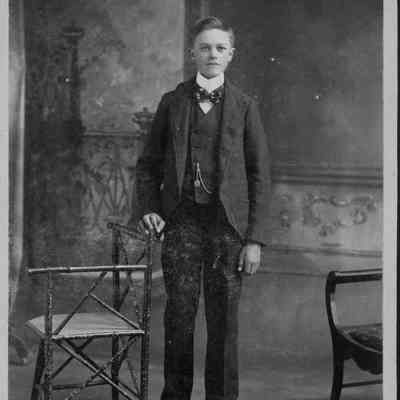 William Amon, son of W. R. Amon, as a boy 1902