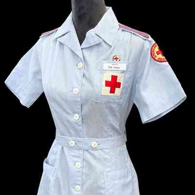 Red Cross Uniform Eula Vertrees
