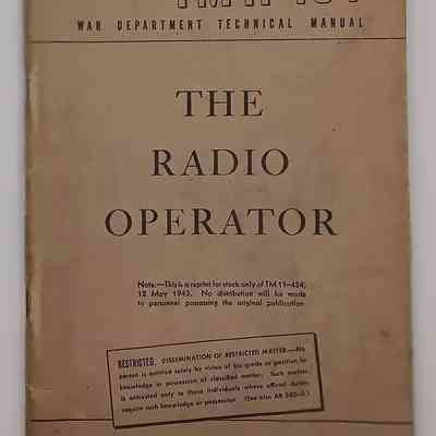 TM11-454 The Radio Operator