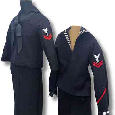 Loren Elmer Woodside Navy Uniform