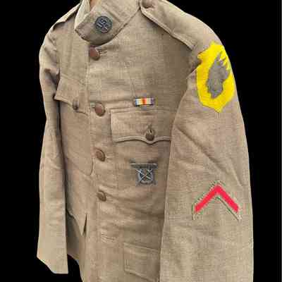 WWI Uniform Rueben Gest Uniform