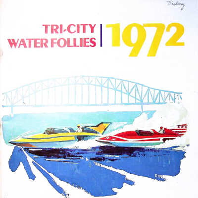 1972 Water Follies Program