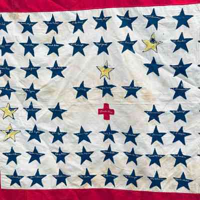 FA Reg. 346th Camp Lewis 1919 Banner
