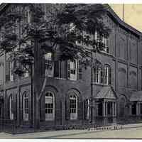 Postcard: Hoboken Academy, Hoboken, N.J. N.d., circa 1907-1914.