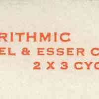          detail maker's markings
   