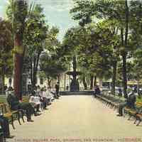 Postcard: Church Square Park, Hoboken, NJ