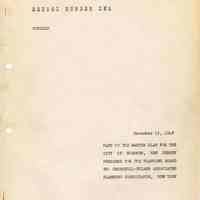 Digital images of Report No. 2: Schools. Part of the Master Plan for the City of Hoboken. Prepared by Churchill-Fulmer Associates, Dec. 15, 1948.