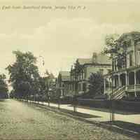 Postcard: Sherman Place, Jersey City, NJ