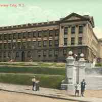 Postcard: Dickinson High School, Jersey City, NJ