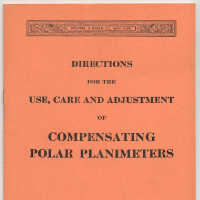          Manual: Compensating Polar Planimeters. K&E Co., N.Y. & Hoboken, ca. 1939-1944. picture number 12
   