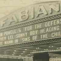          detail of marquee
   