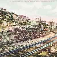 Postcard: Hillside Road, West Hoboken, NJ