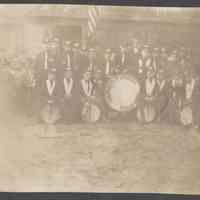 Digital image of photo of the Hoboken Playgrounds Field Band, Hoboken, no date, circa 1900-1915.
