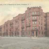 Postcard: Washington Street, Hoboken, NJ