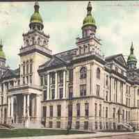 Postcard: City Hall, Jersey City, NJ