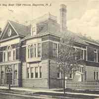 Postcard: Newark Bay Boat Club, Bayonne, NJ