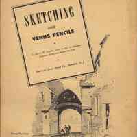 Book, instructional: Sketching with Venus Pencils. Published by American Lead Pencil Co., Hoboken, N.J., copyright 1930.