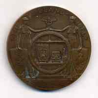          side 1: The Holland Tunnel medal
   