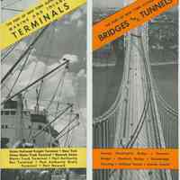 Brochures: The Port of New York Authority Marine and Inland Terminals; The Port of New York Bridges and Tunnels. NY: no date, ca. 1950.