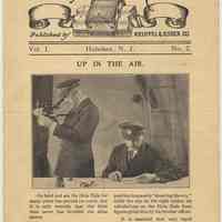          Vol 1, no. 2, page [1] airship / blimp article
   