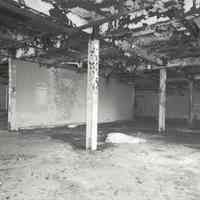 Digital image of B+W photo of former Maxwell House Coffee plant interior, Soluble Building, 3rd floor, Hoboken, 2003.