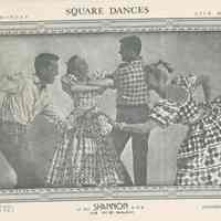 Flyer for "Square Dances at the Shannon Bar, 106 1st St., Hoboken," 1981.