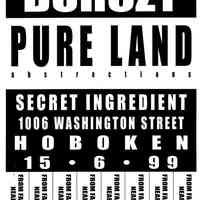 Digital image of poster: Burczy, Pure Land Abstractions, Secret Ingredient, 1006 Washington St., Hoboken, June 15, 1999.