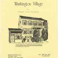 Washington Village of Jersey City Heights. Hudson City Historical Association, 248 Ogden Ave., Jersey City, N.J. (Ted Conrad, President.)