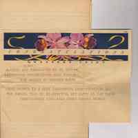          Digital images of Record Book of the Sisterhood of Congregation Adas Emuno, (Hoboken), Feb. 15, 1949 to June 14, 1951. picture number 34
   