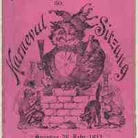 Program: Hoboken Quartett Club 30. Karneval Sitzung. Feb. 26, 1911.