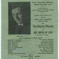         4: Week of Feb. 23, 1914; The House of Lies; Julian Noa
   