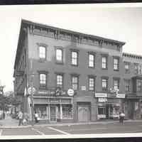          B&W photo of mixed-use apartment building at 185 Broadway, Newark. picture number 1
   