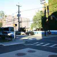          image 9 (guard house at center on east side of Hudson St.)
   