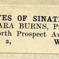          detail Slaves of Sinatra label
   