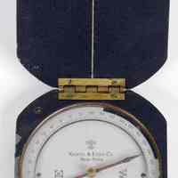 Forestry compass, 5600-1/2, made by Keuffel & Esser Company, New York, n.d., ca. 1925-1950.