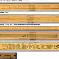          Beginner's Slide Rule 4058
   