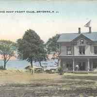 Postcard: Robbins Reef Yacht Club, Bayonne, NJ