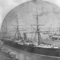          Sepia tone photo of S.S. Russia, British & North American Royal Mail Steam Packet Co., N.Y., n.d., ca. 1867-1870. picture number 6
   